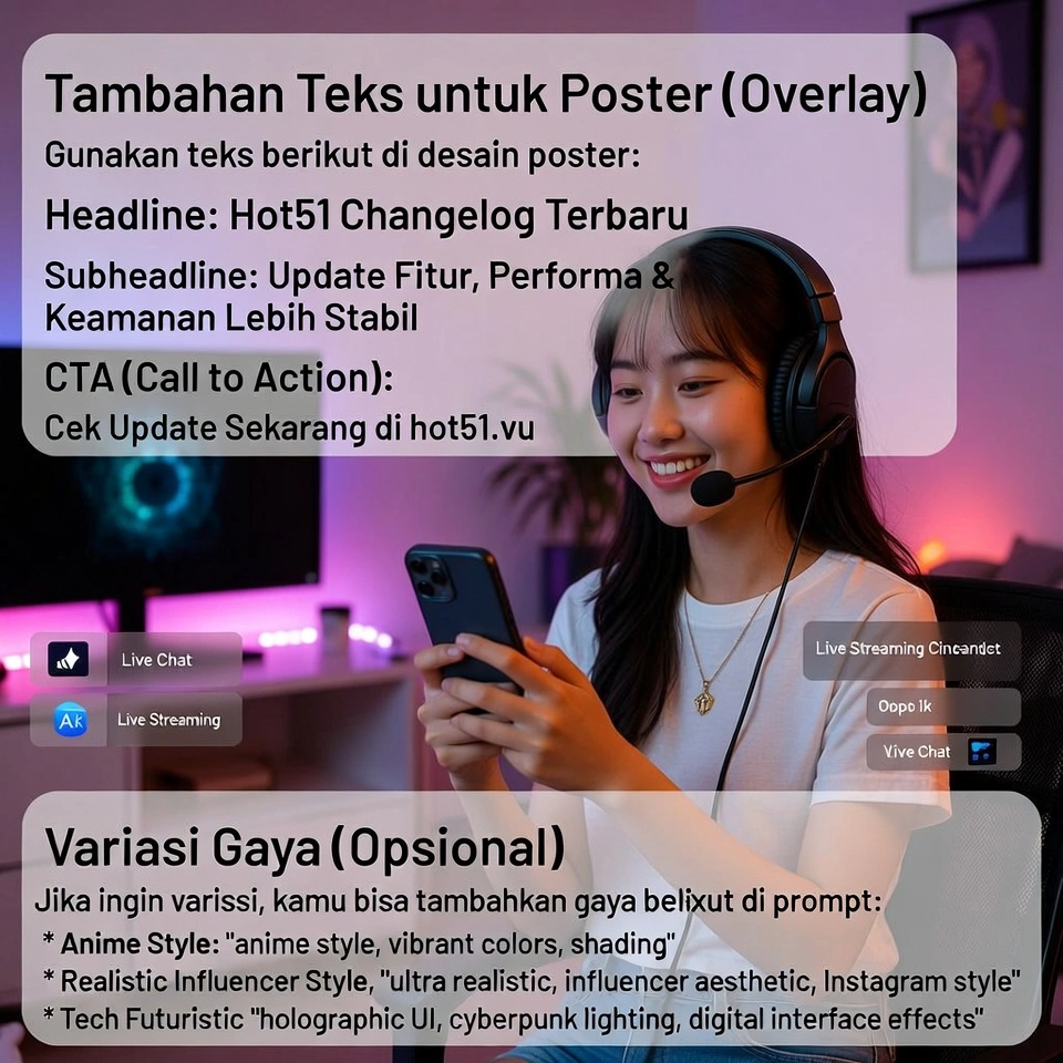 Hot51 Changelog Terbaru